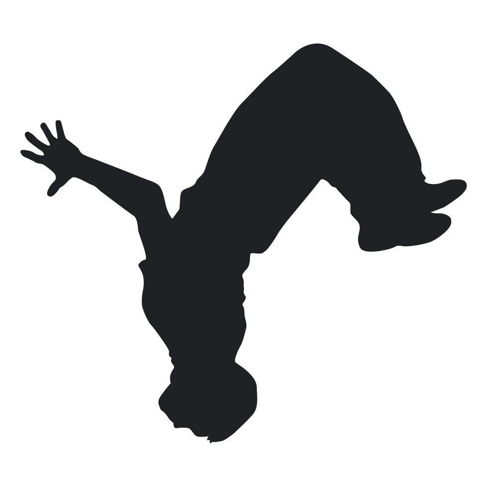 Parkour Jumping Silhouette 6 20312099 Vector Art at Vecteezy