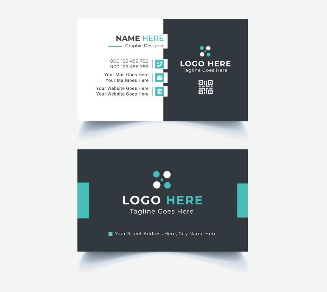 Business Card Template vector