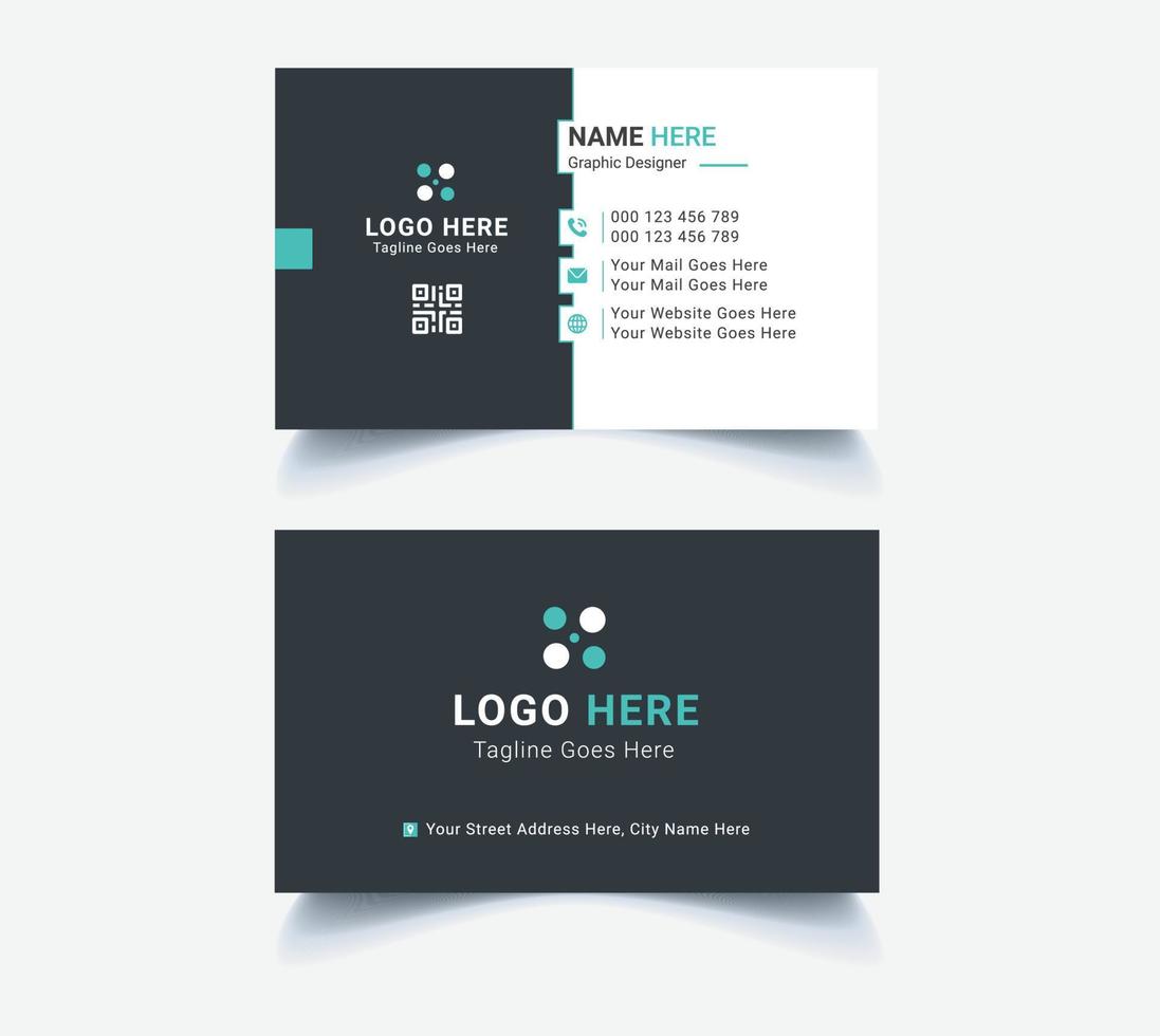 Business Card Template vector