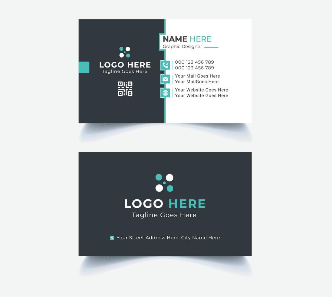 Business Card Template vector