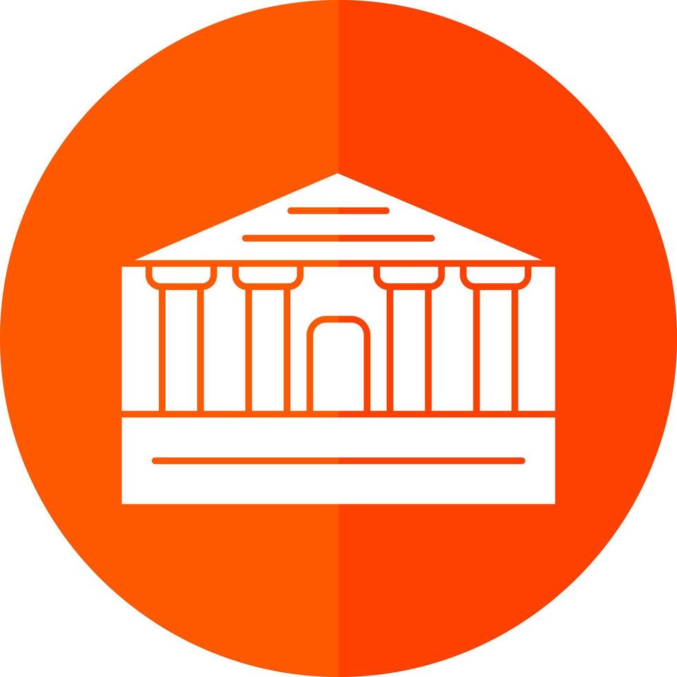 Parthenon Vector Icon Design