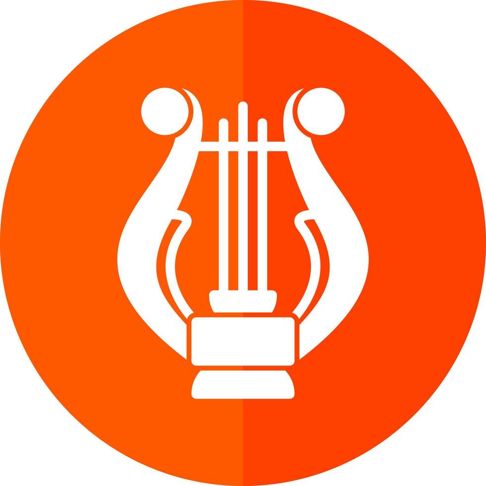 Lyre Vector Icon Design