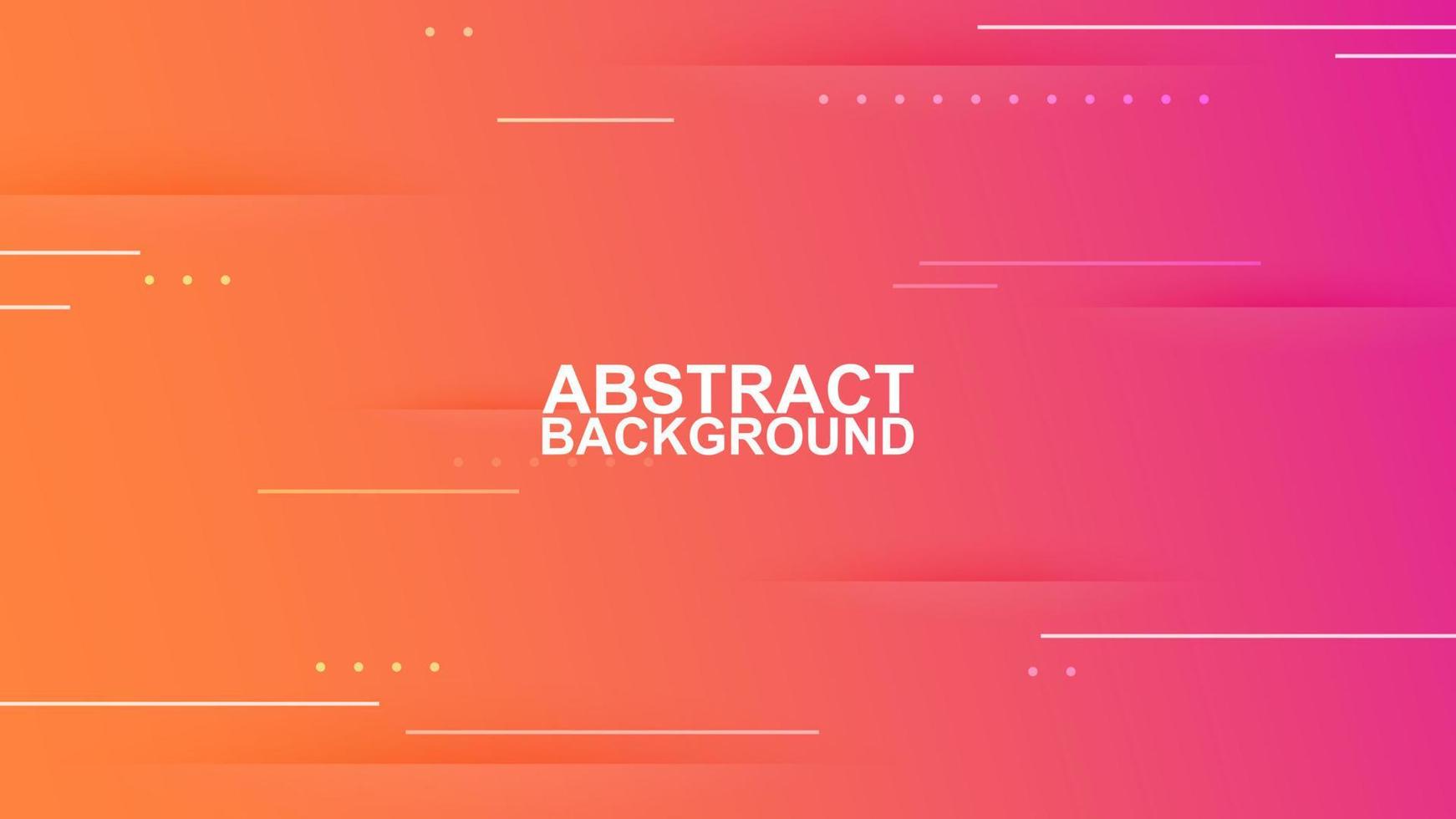 abstract modern geometric line and dots shape in orange and purple color background vector illustrations EPS10