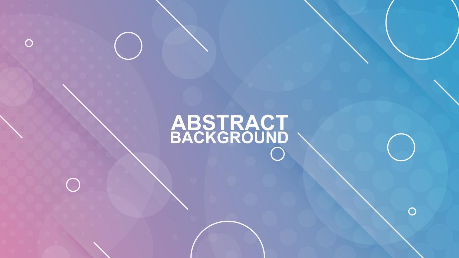 abstract modern geometric pink and blue background with line, halftone and circle shape vector illustrations EPS10