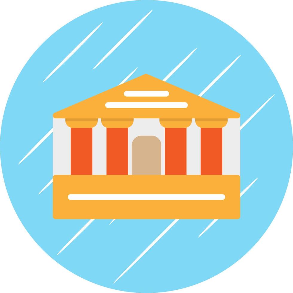 Parthenon Vector Icon Design