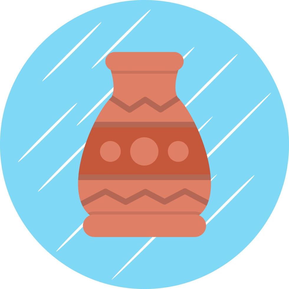 Amphora Vector Icon Design