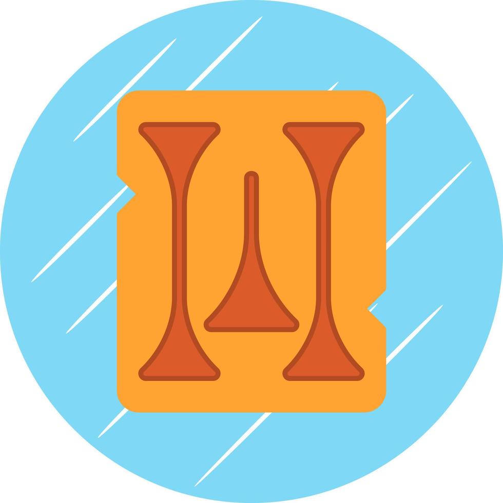 diseño de icono de vector cuneiforme