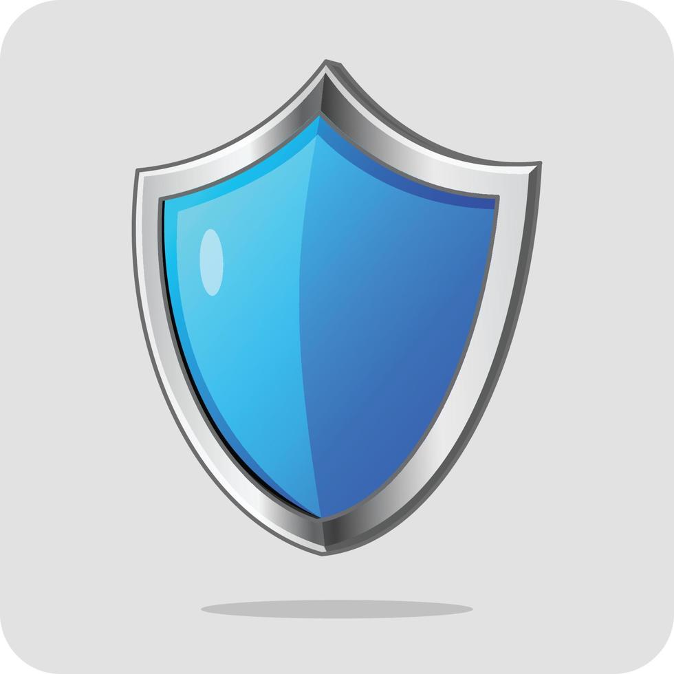 Blue Shield Protection vector