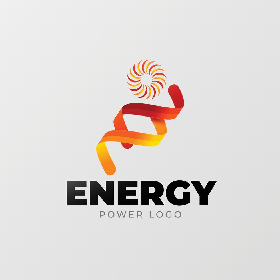 renovable energía logo modelo diseño vector