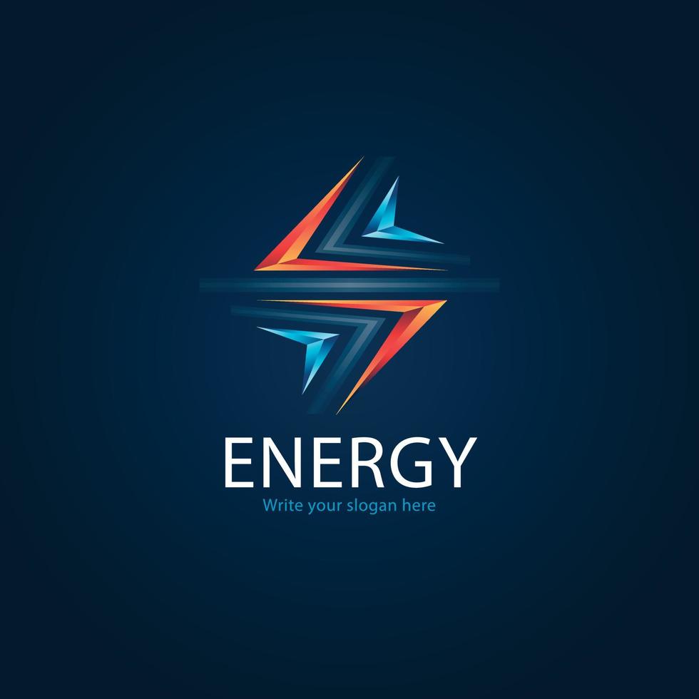 renewable energy logo template design vector