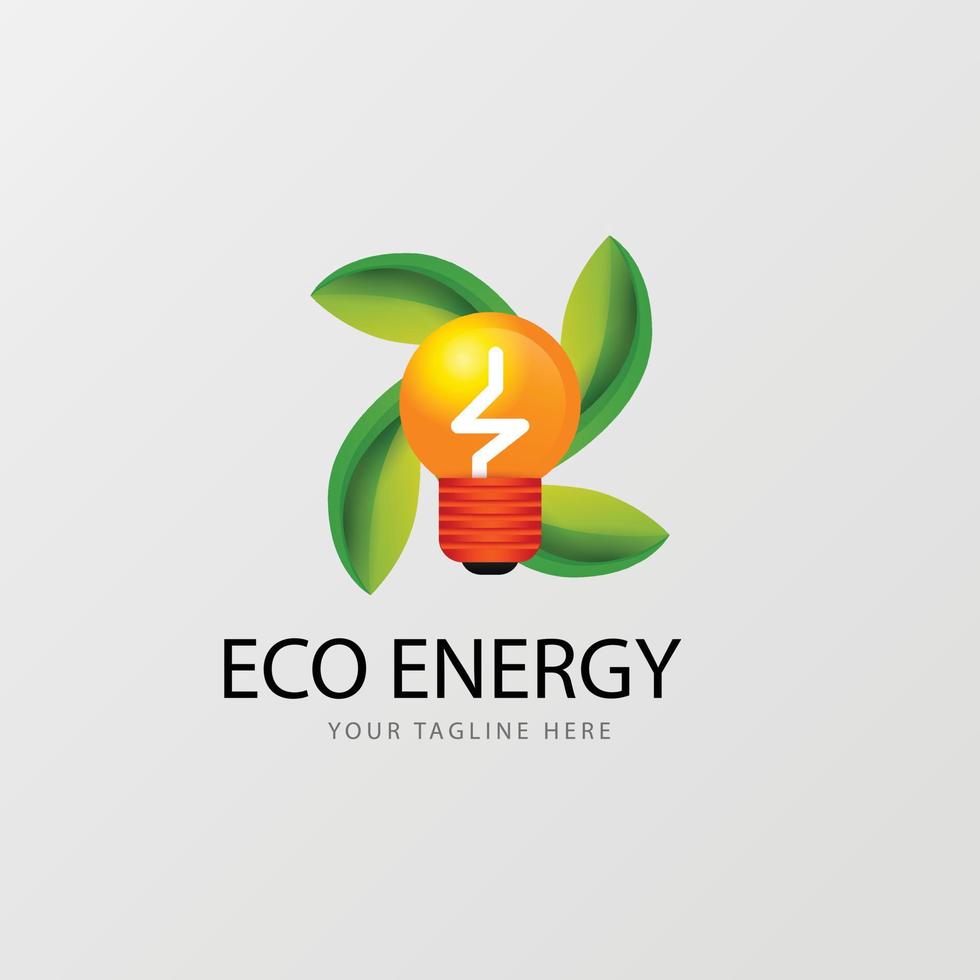 renewable energy logo template design vector