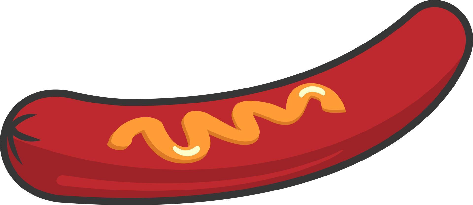 sausage illustration design vector art