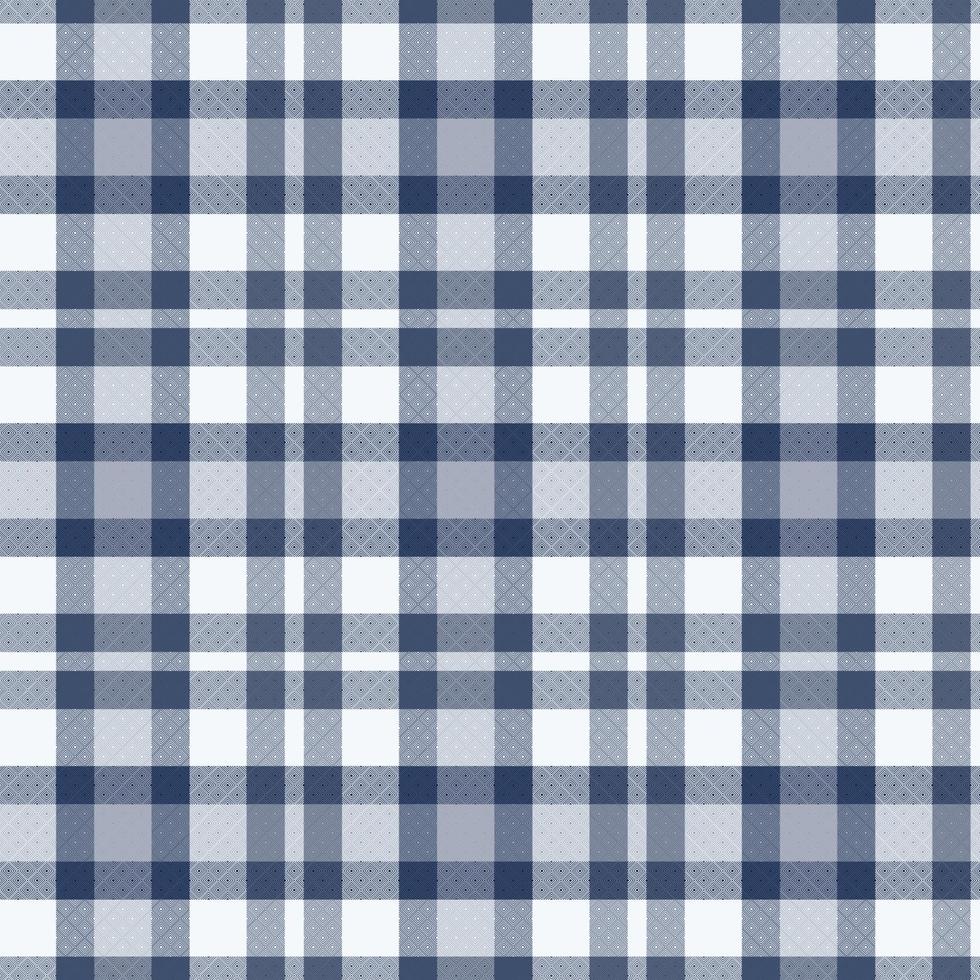 Tartan Plaid With Night Color Pattern. vector