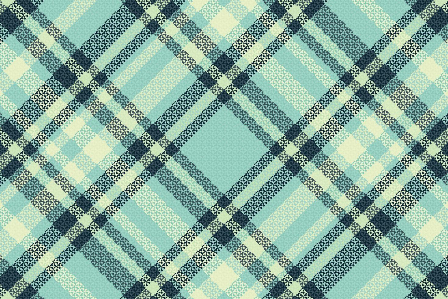 Tartan Plaid With Night Color Pattern. vector