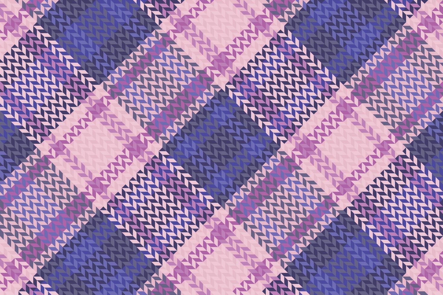 Tartan Plaid With Night Color Pattern. vector