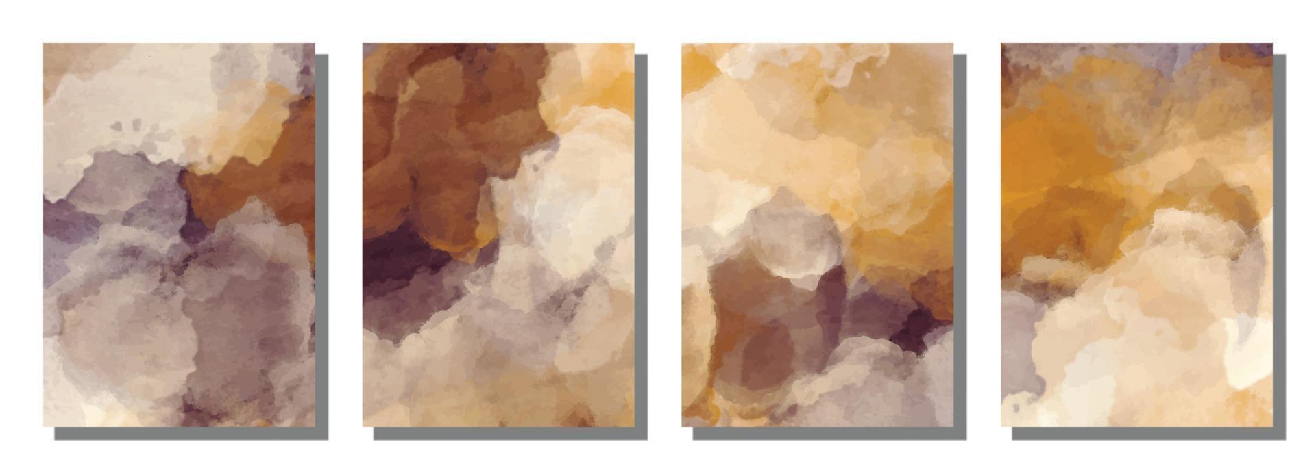 Abstract watercolor brush background. Vector illustration background.