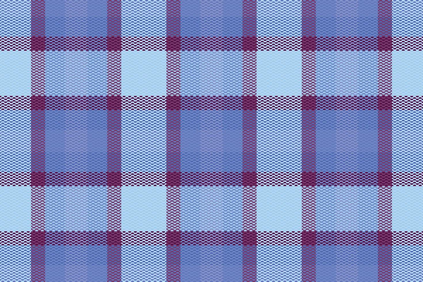 Tartan Plaid With Night Color Pattern. vector