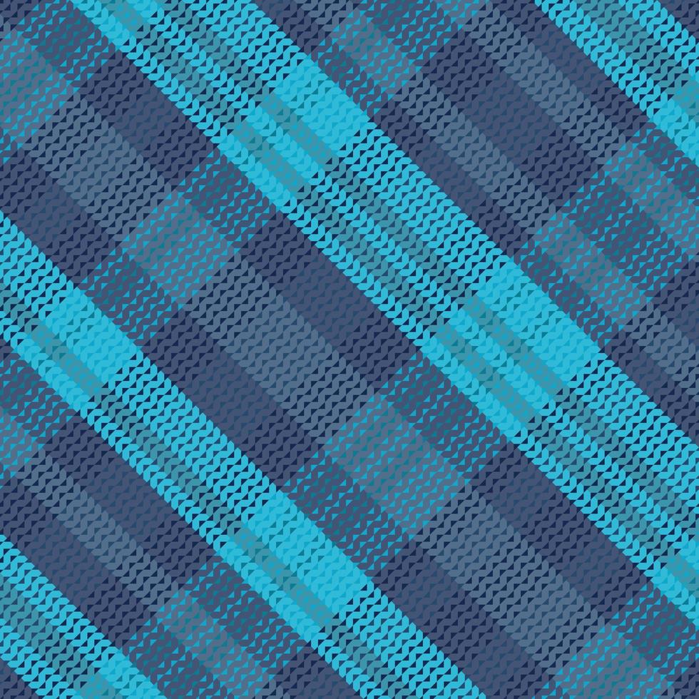 Tartan Plaid With Night Color Pattern. vector