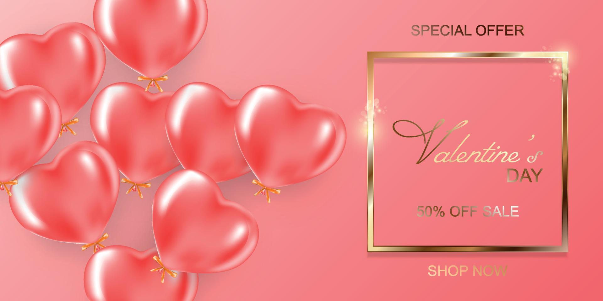 Valentine's day card concept. Romantic background. vector