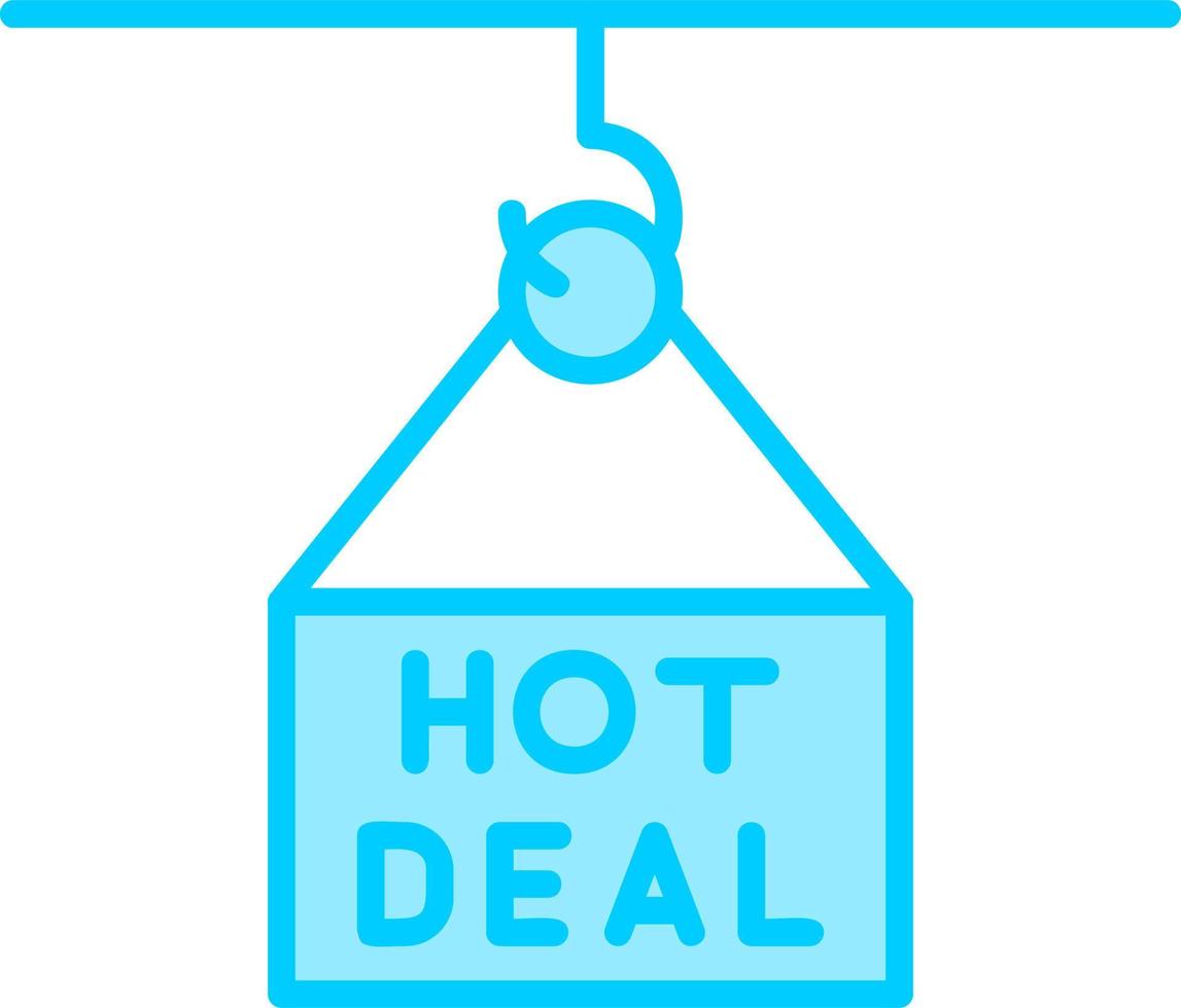 Hot Deal Vector Icon