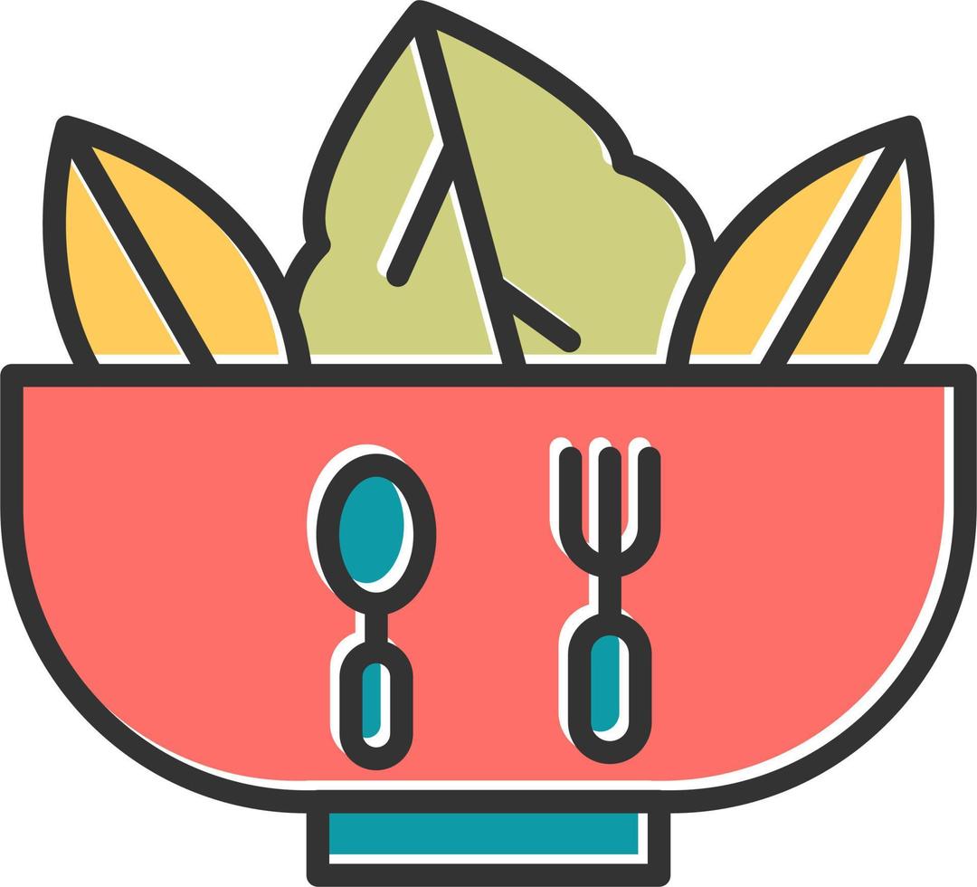 Organic Food Vector Icon