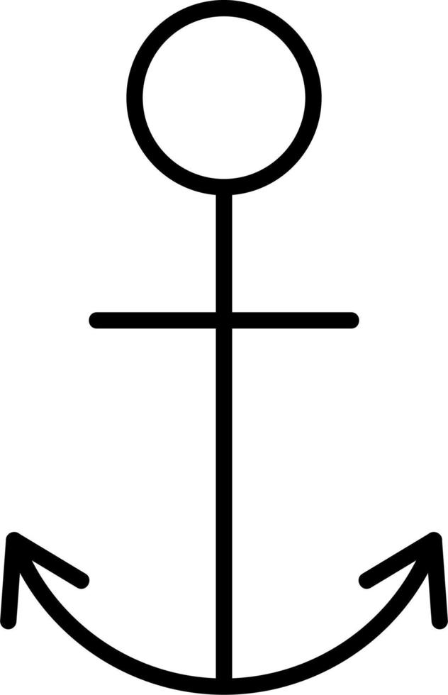 Anchor Vector Icon