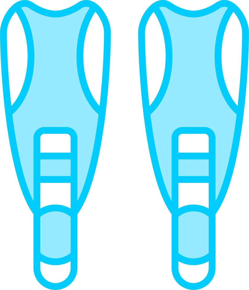 Flippers Vector Icon
