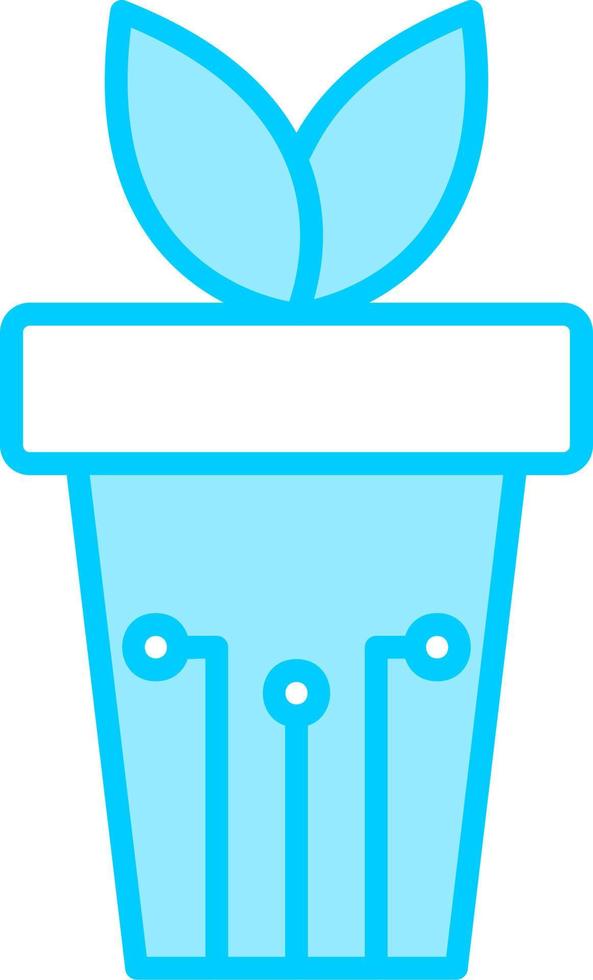 Smart Plant Vector Icon
