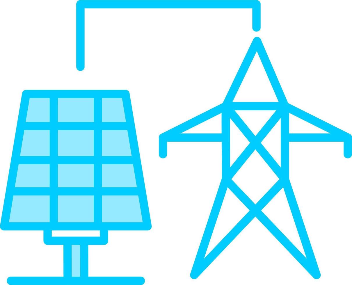 Power Generation Vector Icon