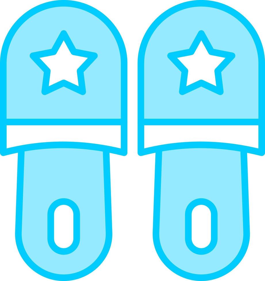 Slippers Vector Icon