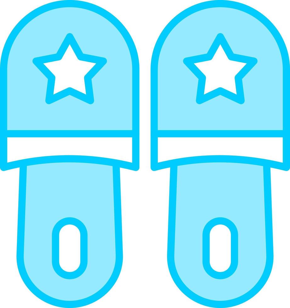 Slippers Vector Icon