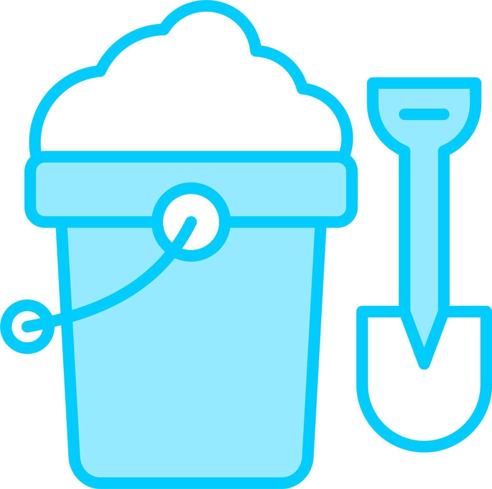 Sand Bucket Vector Icon