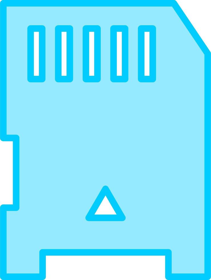 Memory Card Vector Icon