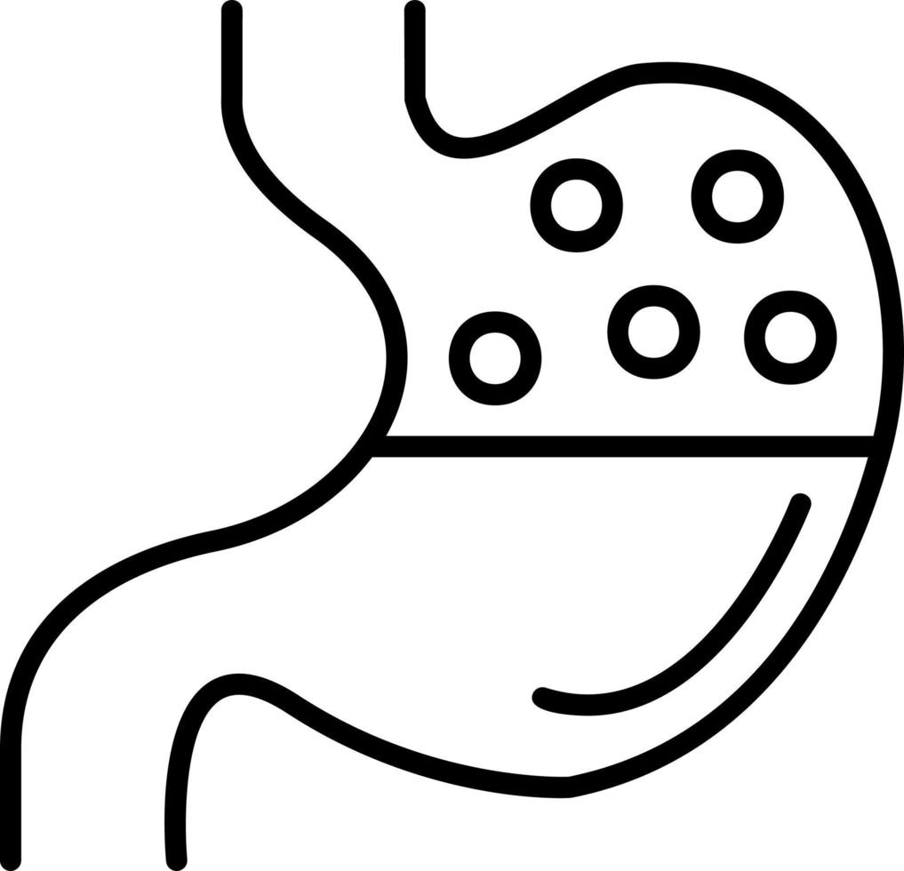 Stomach Vector Icon