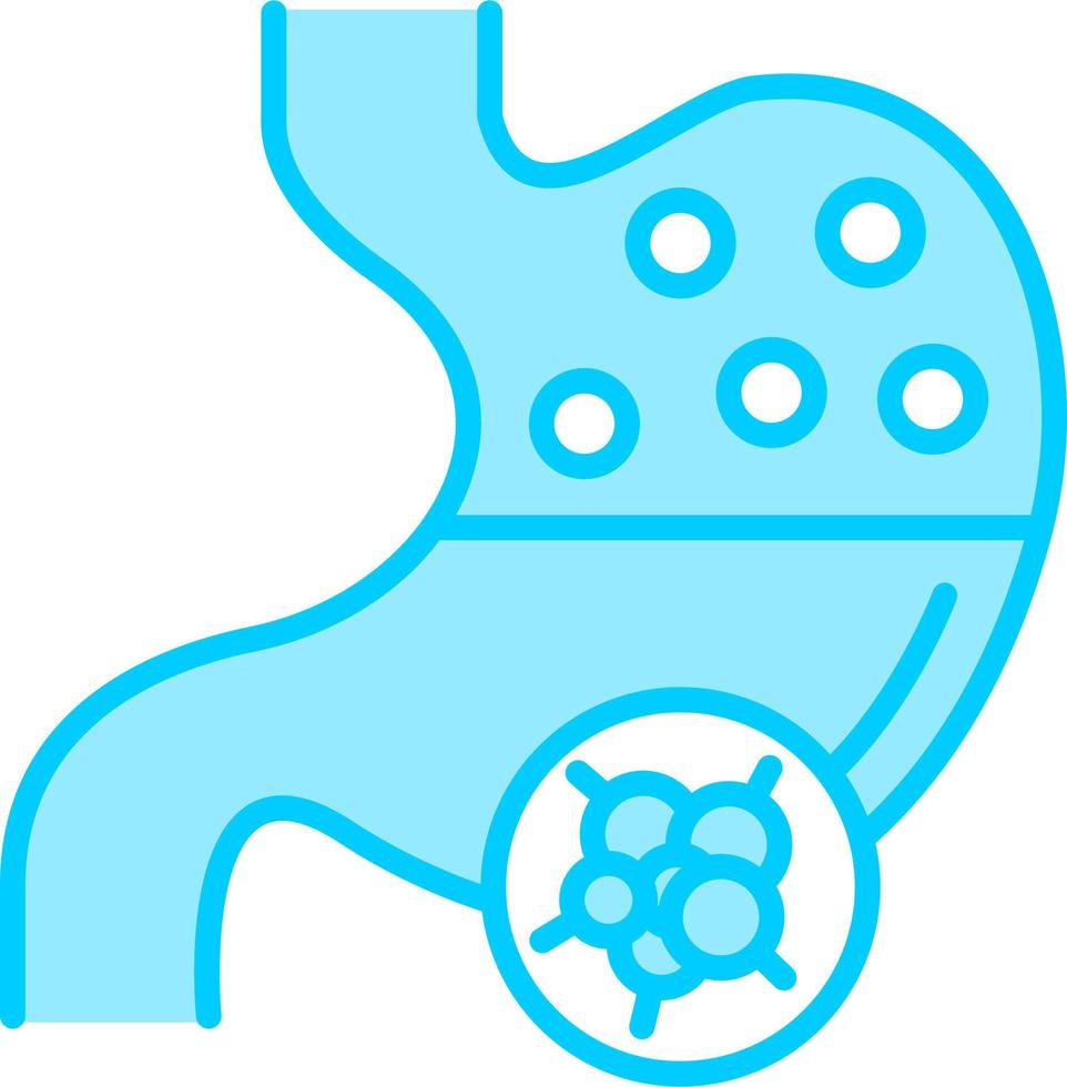 Stomach Cancer Vector Icon