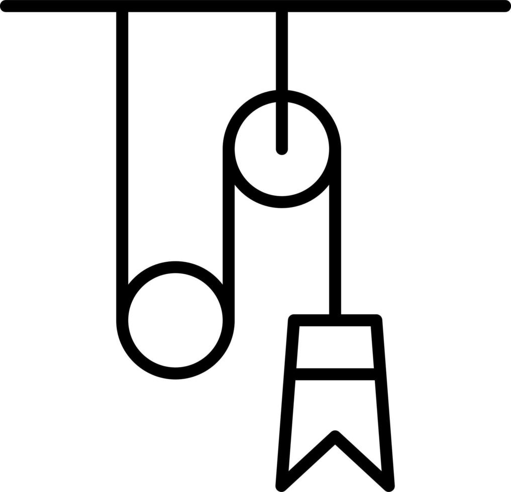 Pulley Vector Icon