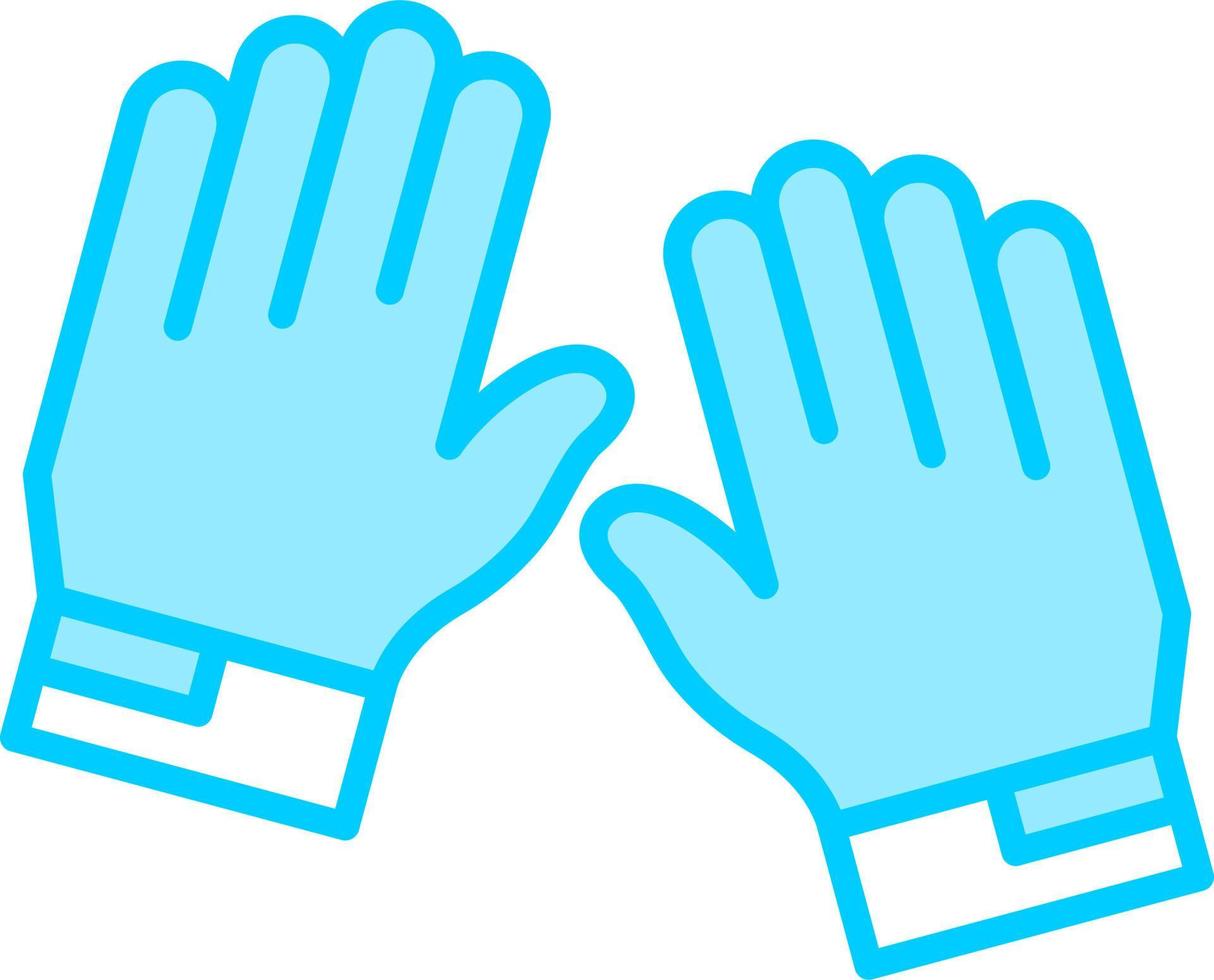 Gloves Vector Icon