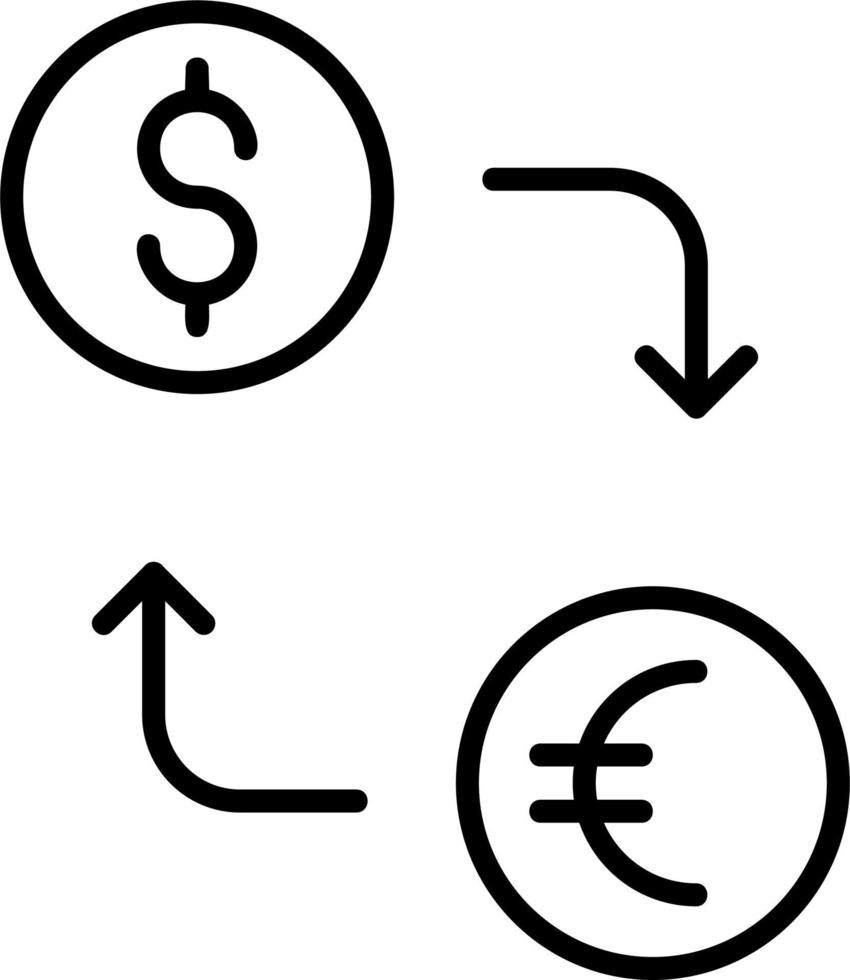 Currency Exchange Vector Icon