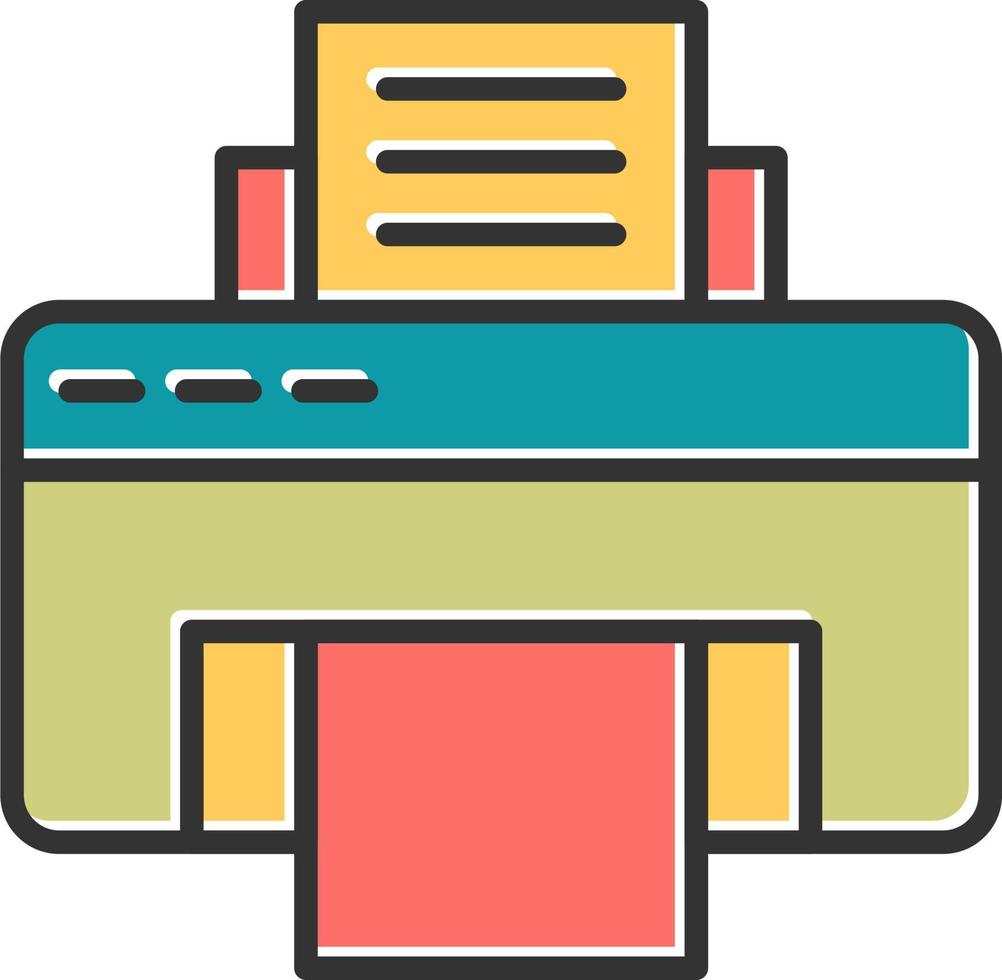 Printer Vector Icon