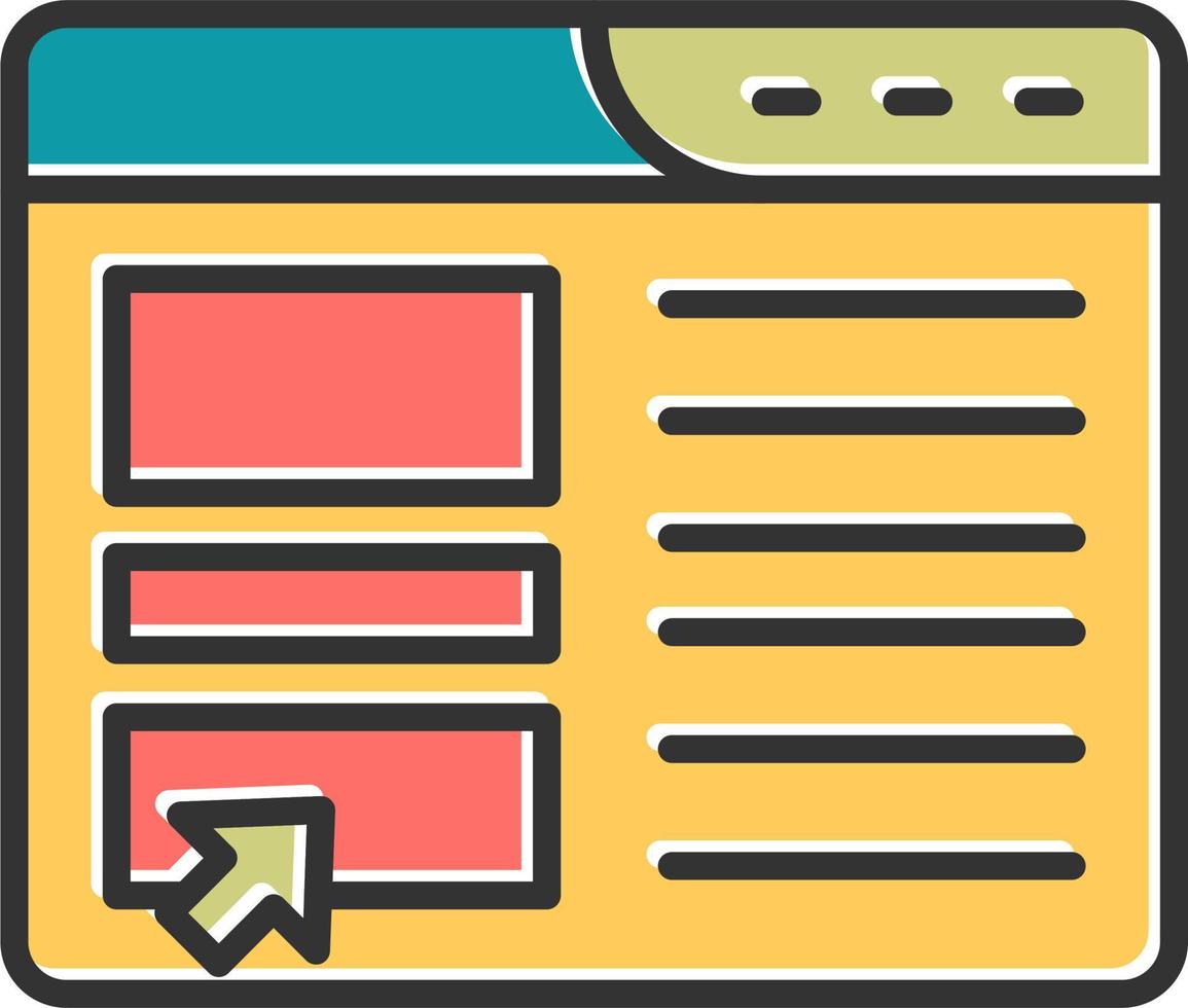 Web Design Vector Icon