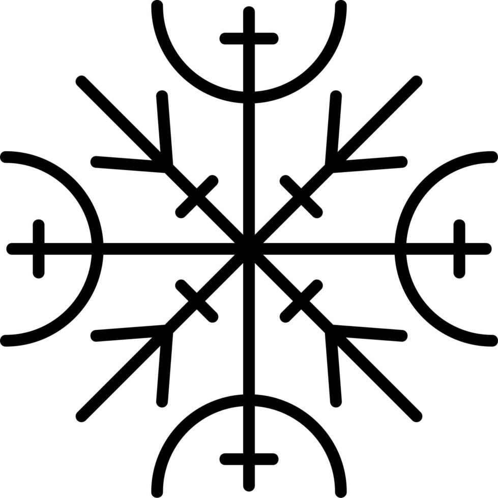 Galdrastafir Vector Icon