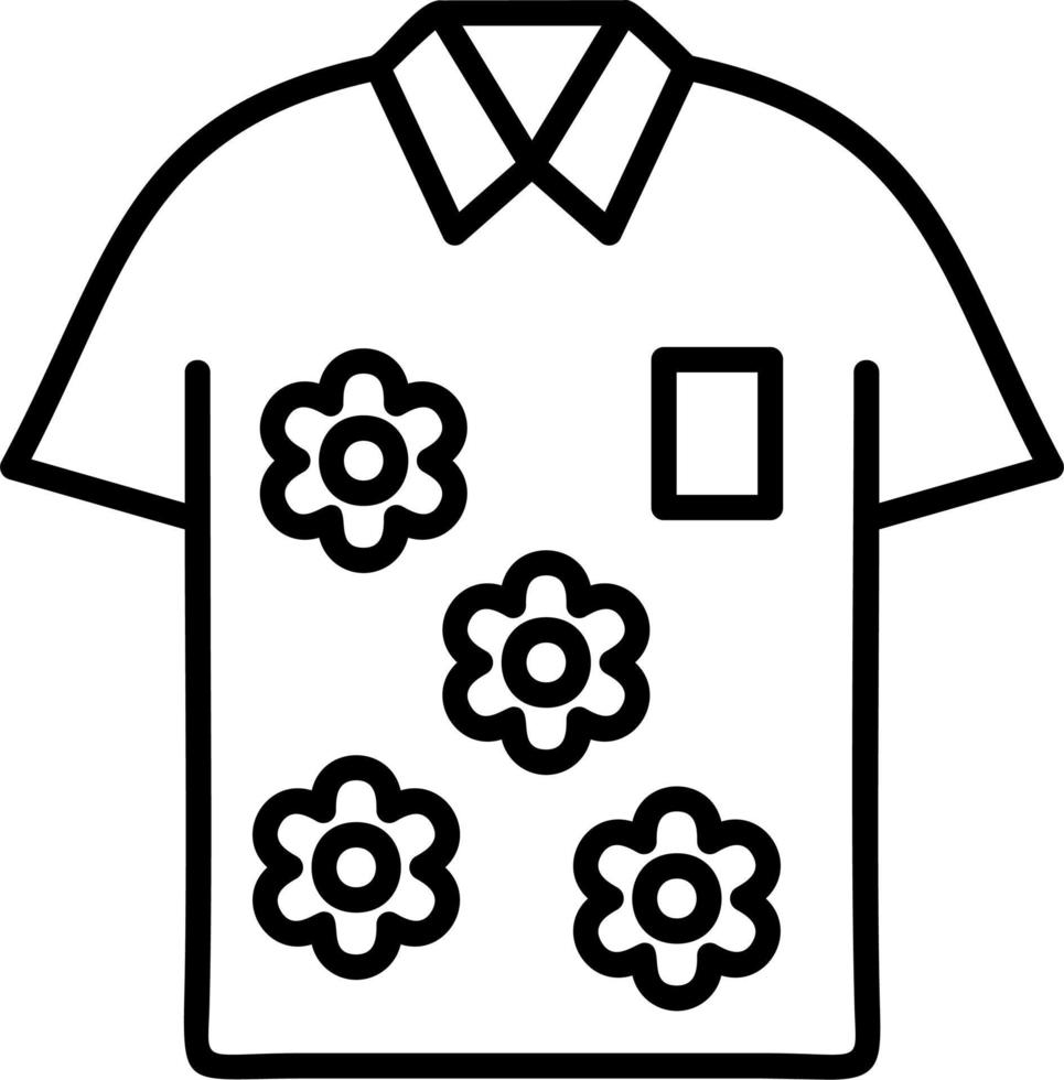 T Shirt Vector Icon