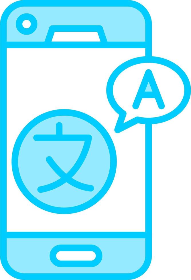 Online Translate Vector Icon