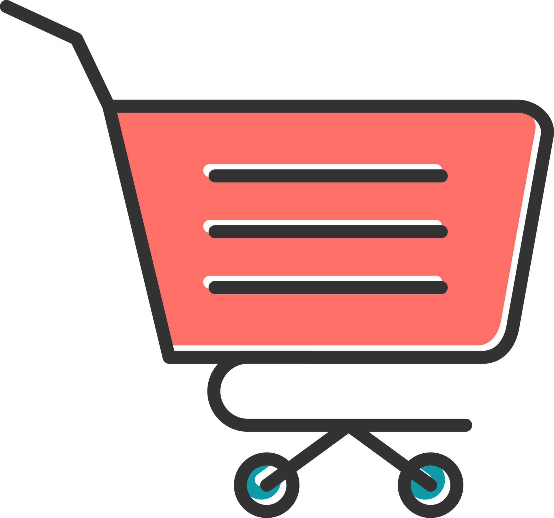 Shopping Cart Vector Icon 20316149 Vector Art at Vecteezy