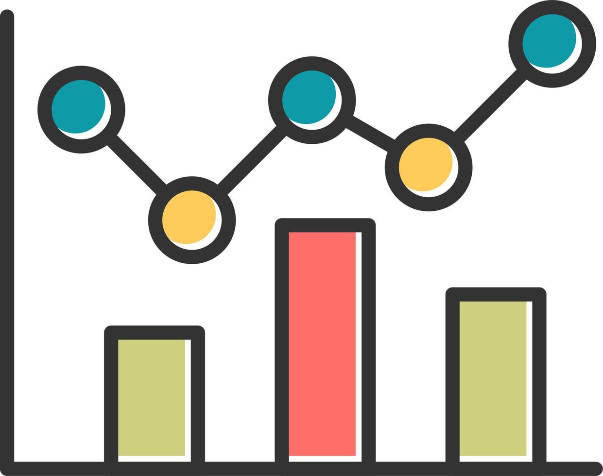 Bar Chart Vector Icon