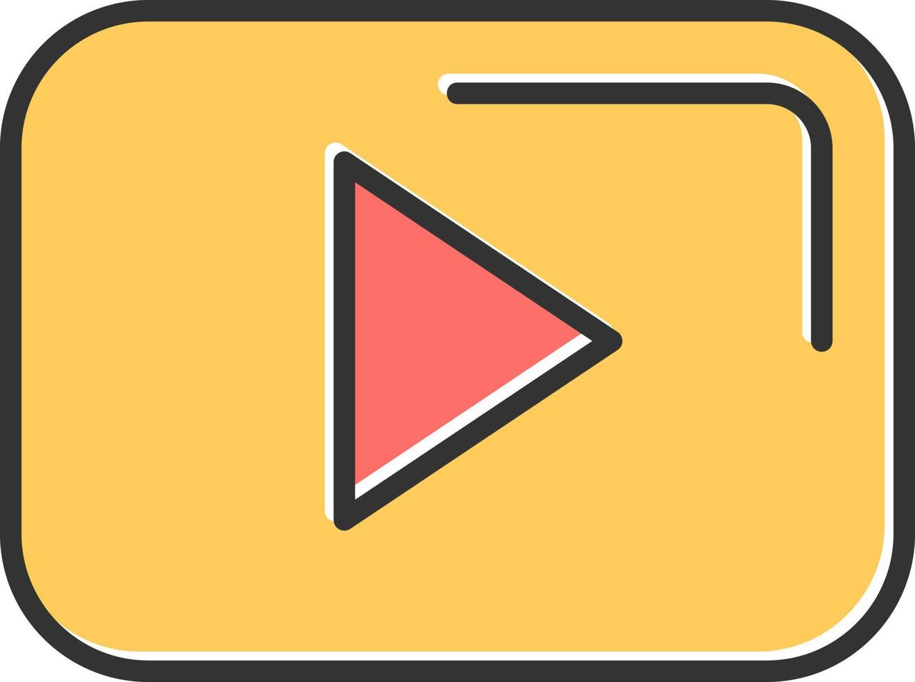 Play Button Vector Icon