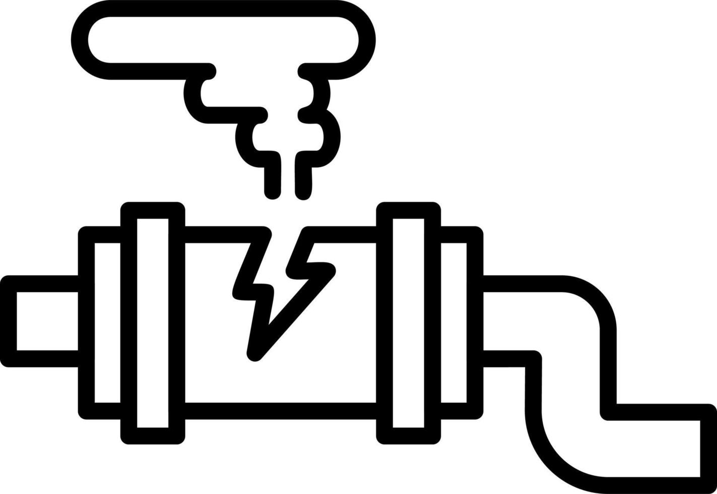 Gas Leak Vector Icon