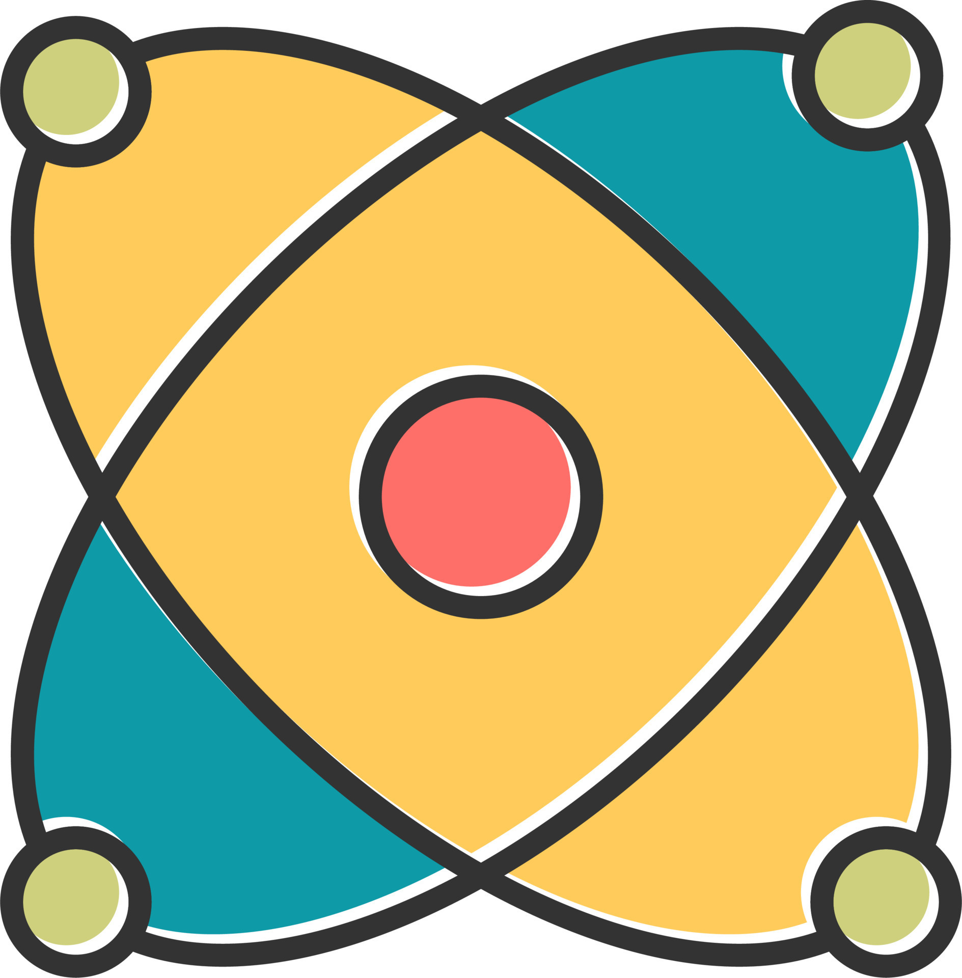 Atomic Vector Icon 20316336 Vector Art at Vecteezy