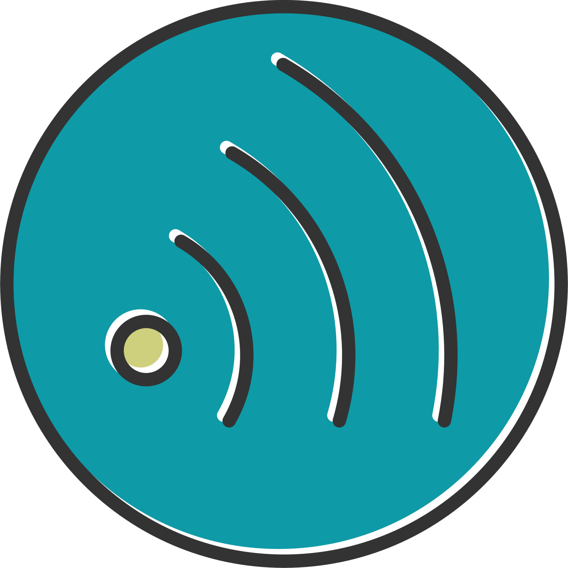 Rss Vector Icon 20316342 Vector Art At Vecteezy Rss Vector Icon 20316342 Vector Art At Vecteezy
