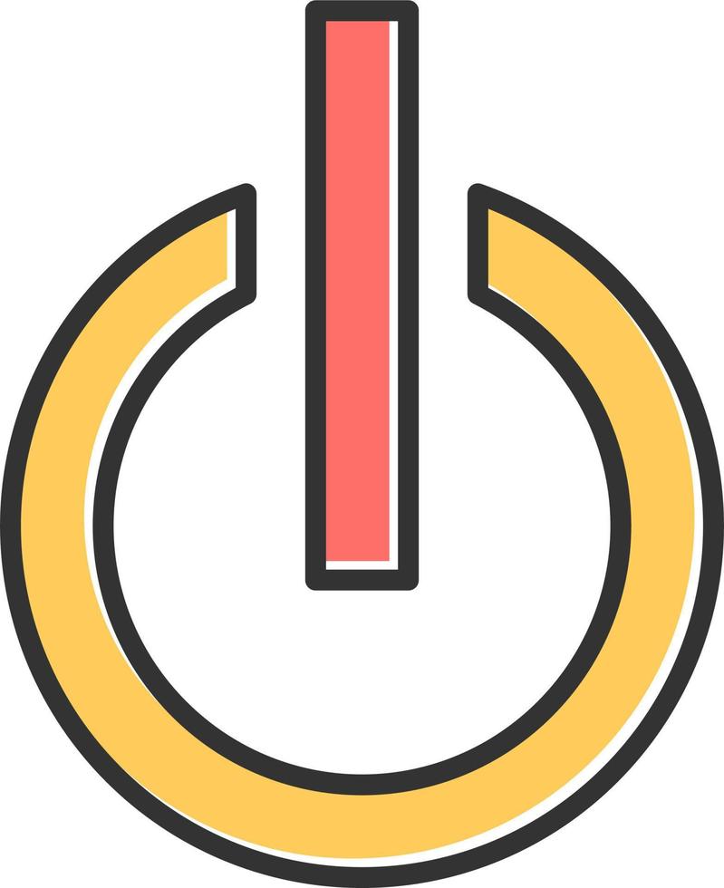 Power Button Vector Icon
